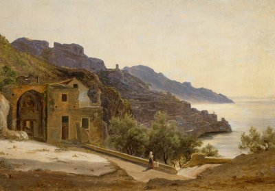 Terrasse in Amalfi von Thomas Fearnley