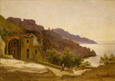 Terrasse bei Amalfi von Thomas Fearnley