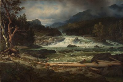 Die Labro-Fälle bei Kongsberg von Thomas Fearnley