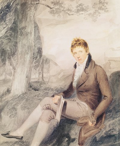 Porträt von Henry John Temple, 3. Viscount Palmerston, 1802 von Thomas Frank Heaphy