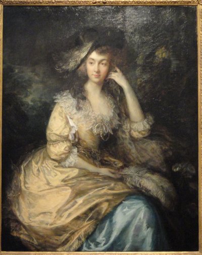 Frances Susanna, Lady de Dunstanville, von Thomas Gainsborough, ca. 1786 - Corcoran Gallery of Art von Thomas Gainsborough
