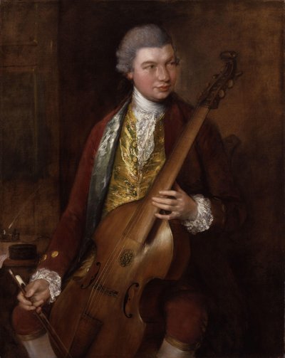Karl Friedrich Abel von Thomas Gainsborough