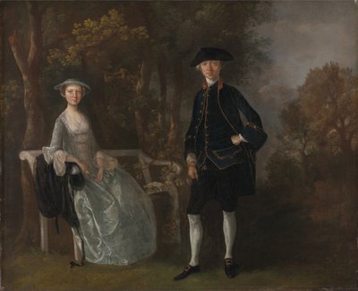 Lady Lloyd und ihr Sohn, Richard Savage Lloyd, von Hintlesham Hall, Suffolk von Thomas Gainsborough