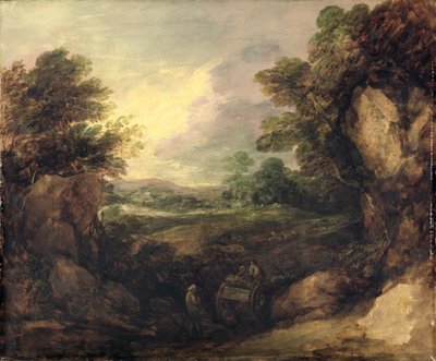 Landschaft mit Figuren, ca. 1786 von Thomas Gainsborough