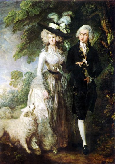 Mr. und Mrs. William Hallett ("Der Morgenspaziergang") von Thomas Gainsborough