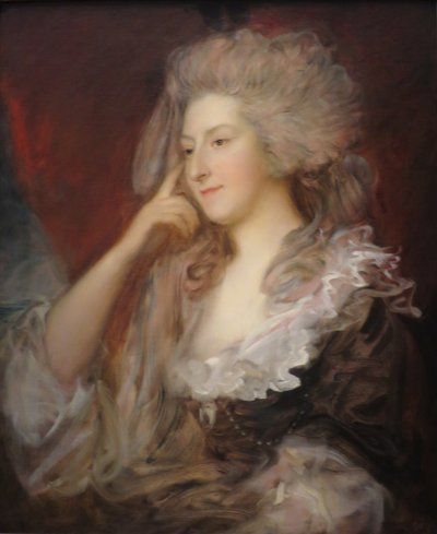 Mrs. Maria Anne Fitzherbert von Thomas Gainsborough