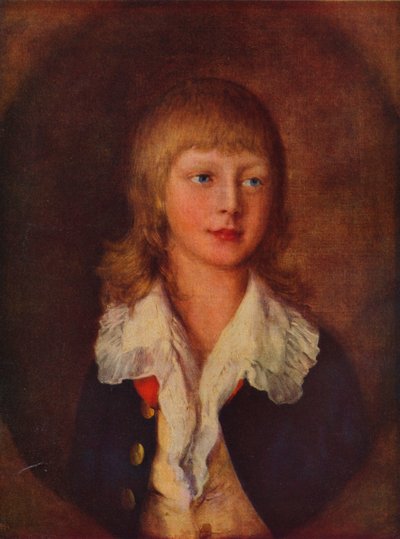 Porträt von Adolphus, Herzog von Cambridge, im Windsor-Uniform, 18. Jahrhundert von Thomas Gainsborough