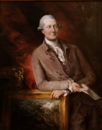 Porträt von James Christie (1730 - 1803) von Thomas Gainsborough