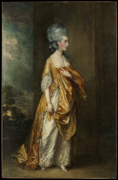 Porträt von Mrs. Grace Dalrymple Elliott (1754?–1823) von Thomas Gainsborough
