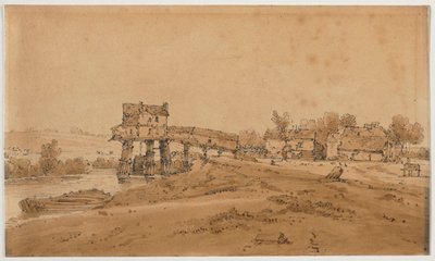 Eine Auswahl von zwanzig der malerischsten Ansichten in Paris, 1802 von Thomas Girtin