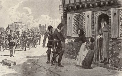 Sir Richard Fanshawe als Gefangener am Charing Cross von Thomas Hamilton Crawford