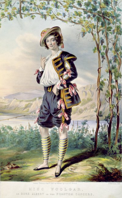 Miss Woolgar als Herzog Albert in 
