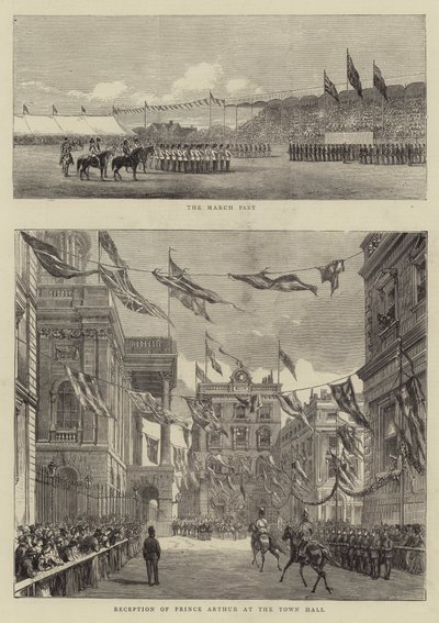 Der königliche Besuch in Liverpool von Thomas Harrington Wilson