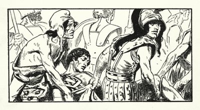Tod des Leonidas von Thomas Heath Robinson