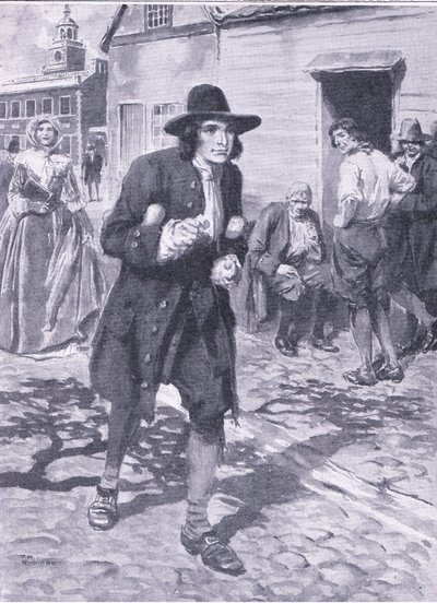 Eintritt in die Stadt der brüderlichen Liebe, Illustration aus 