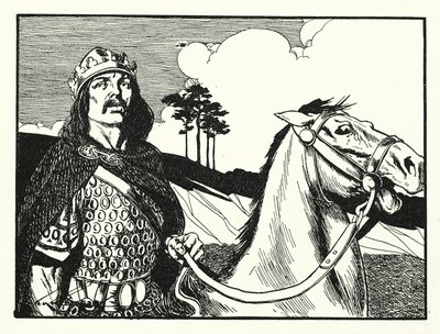 König Alfred von Thomas Heath Robinson