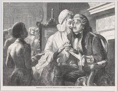 Skandal, aus Illustrated London News, 15. Februar 1851 von Thomas Heaviside