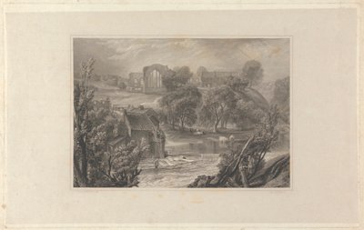 Egglestone Abbey, nahe Barnard Castle von Thomas Higham