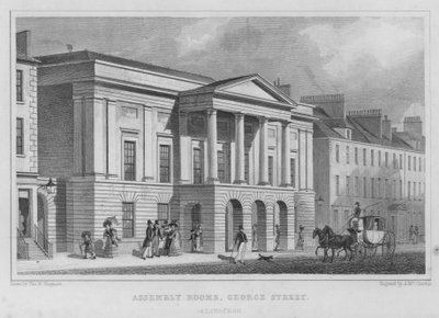 Assembly Rooms, George Street, Edinburgh von Thomas Hosmer Shepherd