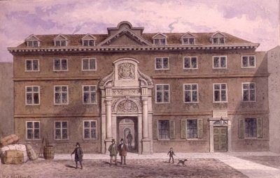 Blackwell Hall, ca. 1820 von Thomas Hosmer Shepherd