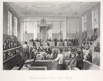 Zentrales Strafgericht am Old Bailey, aus 