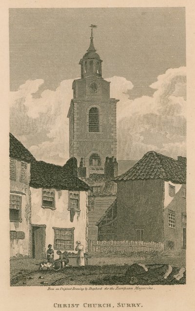 Christ Church, Southwark, Surrey von Thomas Hosmer Shepherd