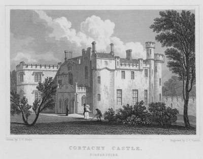 Cortachy Schloss, Forfarshire von Thomas Hosmer Shepherd