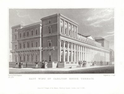 Ostflügel der Carlton House Terrace von Thomas Hosmer Shepherd