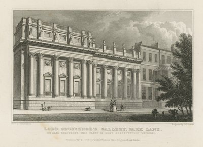 Lord Grosvenors Galerie in der Park Lane von Thomas Hosmer Shepherd