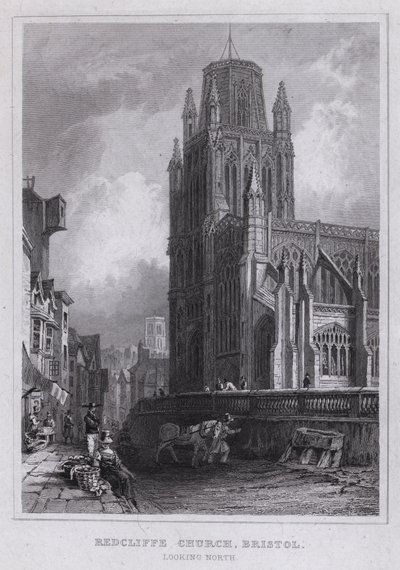 Redcliffe Kirche, Bristol, Blick nach Norden von Thomas Hosmer Shepherd