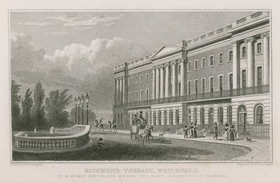Richmond Terrace in Whitehall von Thomas Hosmer Shepherd
