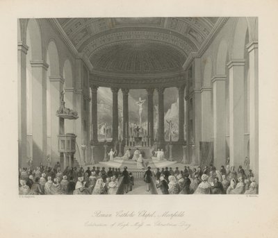 Römisch-katholische Kirche in Moorfields von Thomas Hosmer Shepherd