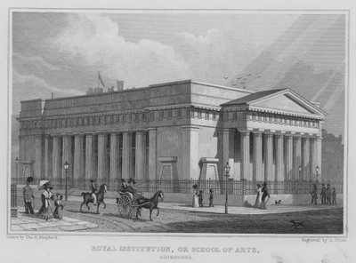 Royal Institution, oder School of Arts, Edinburgh von Thomas Hosmer Shepherd