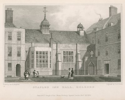 Staples Inn Hall, Holborn von Thomas Hosmer Shepherd