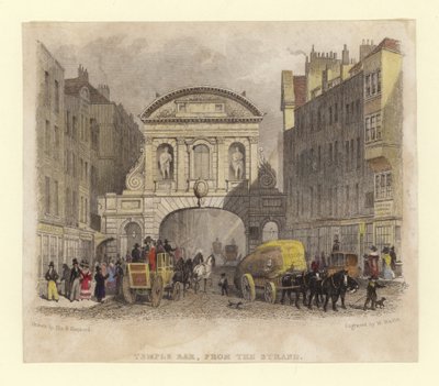 Temple Bar von Thomas Hosmer Shepherd