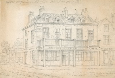 The Angel Inn, Islington von Thomas Hosmer Shepherd