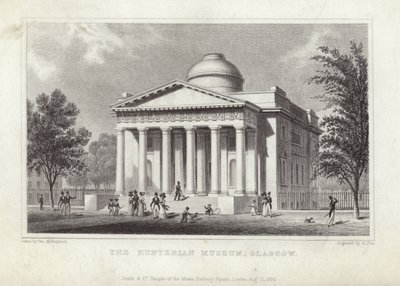 Das Hunterian Museum, Glasgow von Thomas Hosmer Shepherd
