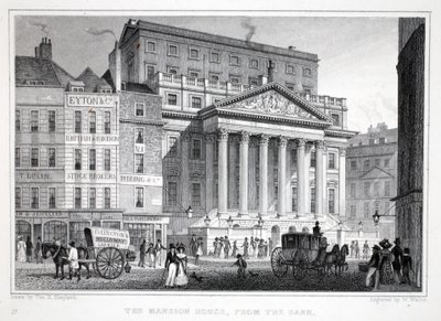 Das Mansion House, aus 