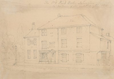 Das alte Pied Bull Inn, Islington von Thomas Hosmer Shepherd