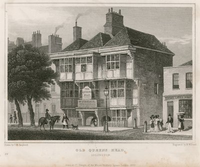Das Alte Königinnenhaupt, Islington von Thomas Hosmer Shepherd