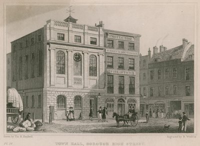 Rathaus, Borough High Street, Southwark, London von Thomas Hosmer Shepherd