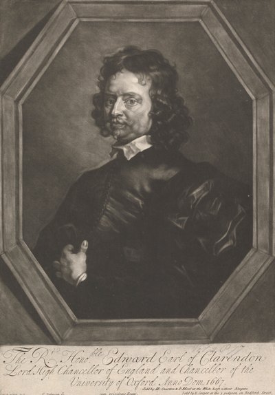 Der hochwürdige Edward, Earl of Clarendon von Thomas Johnson