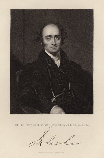 John Wilson Croker von Thomas Lawrence