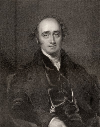 John Wilson Croker, gestochen von T.H. Parry, aus 