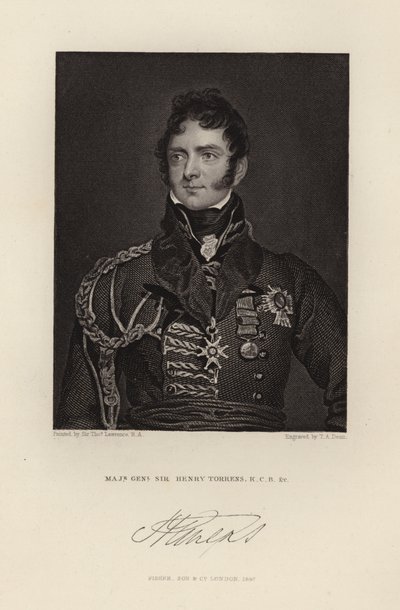 Generalmajor Sir Henry Torrens von Thomas Lawrence