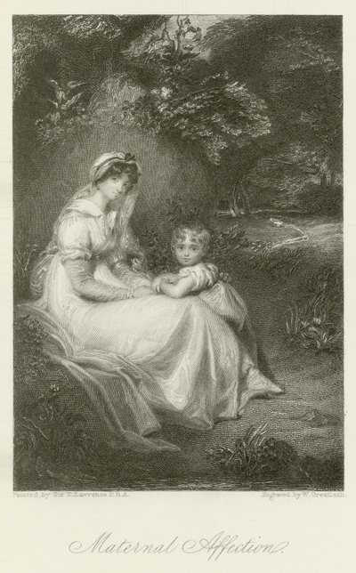 Mütterliche Zuneigung von Thomas Lawrence