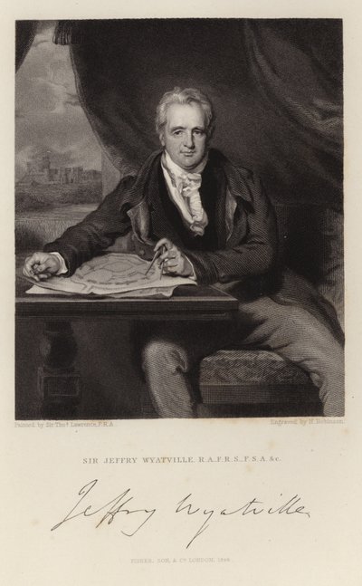 Porträt von Sir Jeffry Wyattville von Thomas Lawrence
