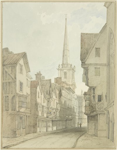 Broad Street von Thomas Leeson the Elder Rowbotham