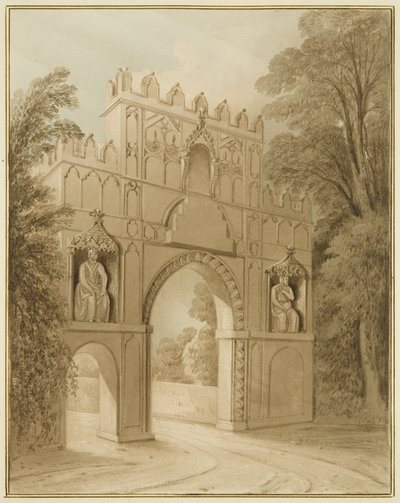 Südseite des Tors bei Arno