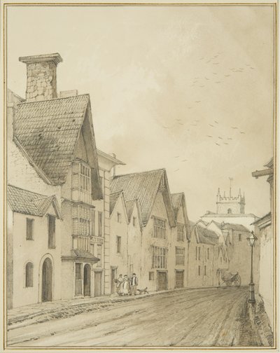 Temple Back von Thomas Leeson the Elder Rowbotham